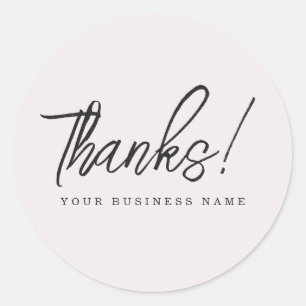 Simple Small Business Sticker