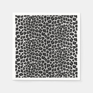 Simple Snow leopard pattern  Napkin