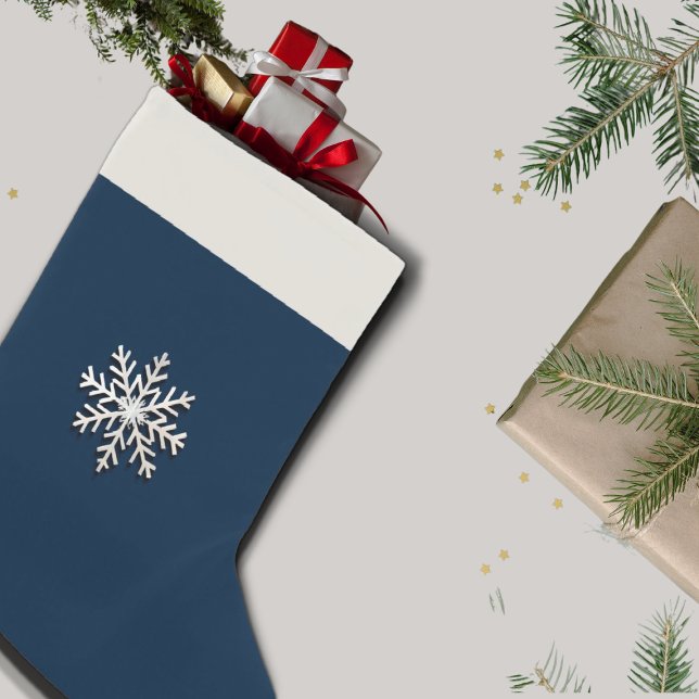 Simple Snowflake Christmas Stocking (Creator Uploaded)