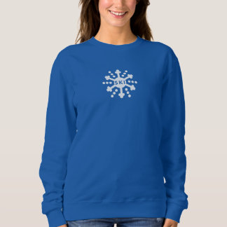 Simple Snowflake Ski Sweatshirt