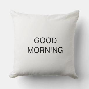 Simple Solid Color Throw Pillow