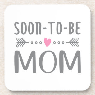Simple Soon-to-be Mum Mother's Day   Coaster