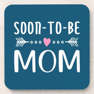 Simple Soon-to-be Mum Mother's Day   Coaster