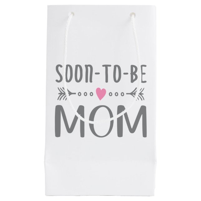 Simple Soon-to-be Mum Mother's Day | Gift Bag (Front)