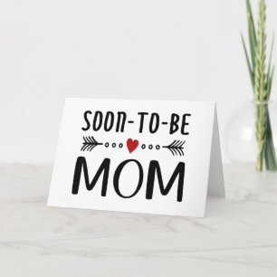 Simple Soon-to-be Mum Mother's Day Greeting Card