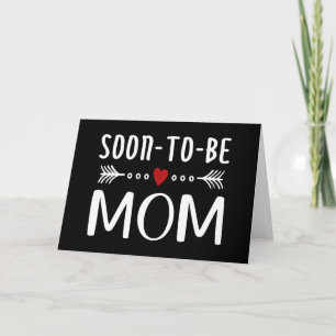 Simple Soon-to-be Mum Mother's Day   Greeting Card