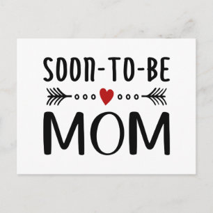 Simple Soon-to-be Mum Mother's Day   Postcard