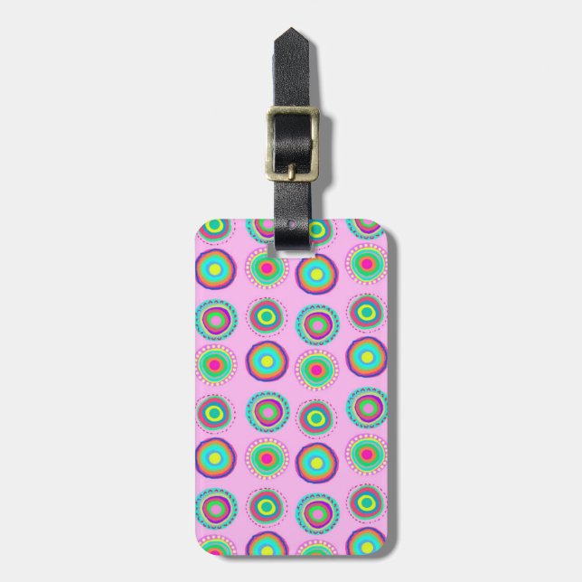 Simple Spots Luggage Tag (Front Vertical)