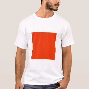 Simple Square - Brick Red T-Shirt