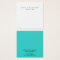 Simple Square White Stud Earring Display Card