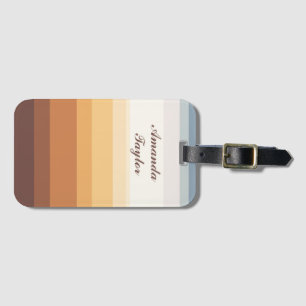 Simple stiped Luggage Tag