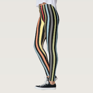 simple, striped, pattern, stripes, minimalist leggings