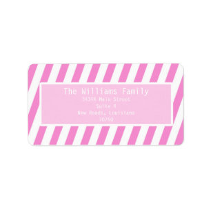 Simple Stripes Label