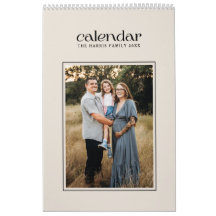 Simple Stylish Modern Calendar