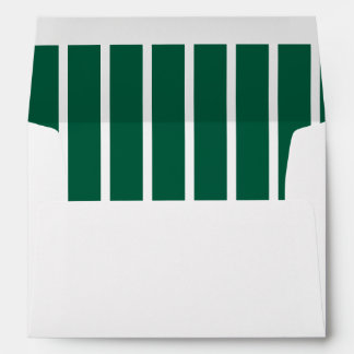 SIMPLE STYLISH MODERN CUSTOM NAME WEDDING WHITE ENVELOPE