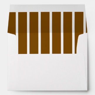 SIMPLE STYLISH MODERN CUSTOM NAME WEDDING WHITE ENVELOPE