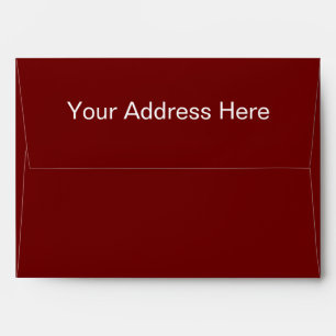 Simple Stylish Modern Minimal Merry Christmas  Envelope