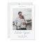 Simple Stylish Modern Photo Wedding Save the Date