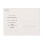 Simple Stylish Modern Photo Wedding Save the Date
