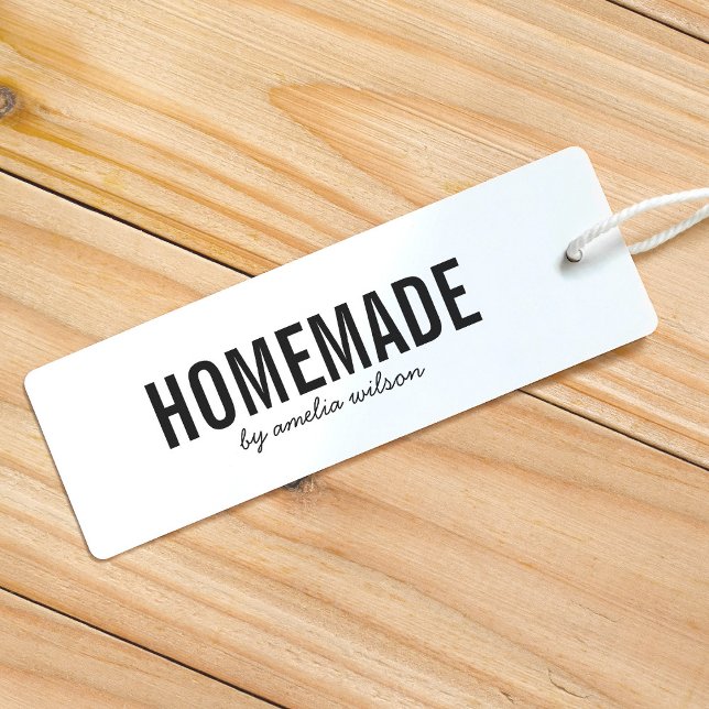 Simple Stylish Personalize with Name Homemade Self-inking Stamp (Creator Uploaded)