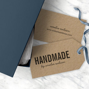 Simple Stylish Rustic Handmade Kraft Gift Tags