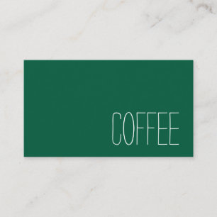 Simple Stymie Word Dark Loyalty Coffee Punch-Card Card