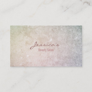 Simple Subtle Makeup Artist Business Cards