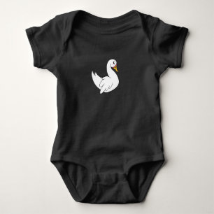 Simple Swan Baby Top