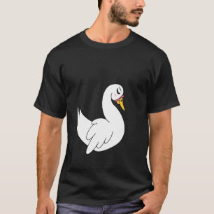 Simple Swan Men Shirt
