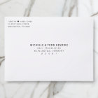 Simple & Sweet Heart Addressed Envelopes