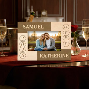 Simple Sweet Memory Valentine Etched Frames
