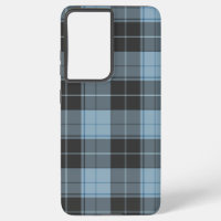 Simple tartan pattern in light blue