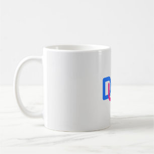 Simple text design coffee mug