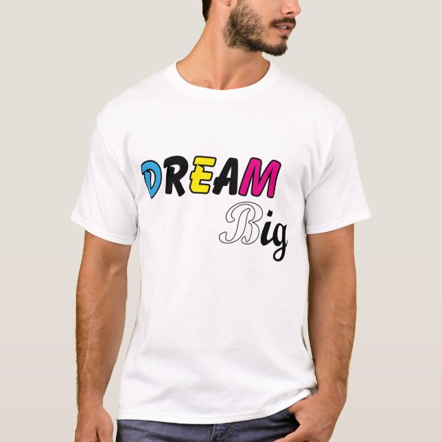 simple text designs T-Shirt (Front)