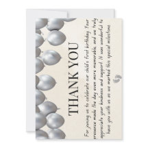 Simple Thank You Birthday Card 