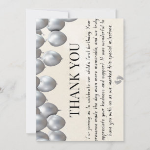 Simple Thank You Birthday Card 