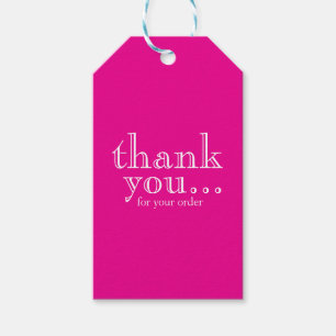 Simple Thank You Business Customer Gift Tags