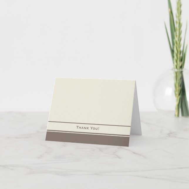 Simple Thank You Card (Front)