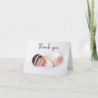 Simple Thank You Script Baby Girl photo 