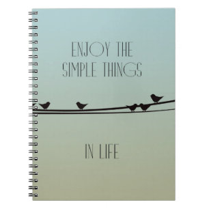 Simple Things Birds Notebook