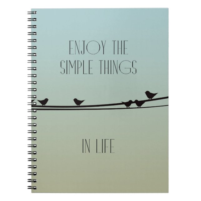 Simple Things Birds Notebook (Front)