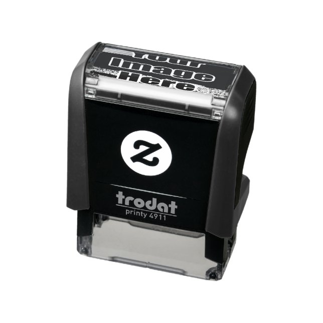 Simple to personalise unique self-inking stamp (Product)