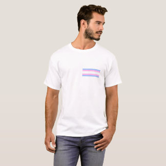 Simple Trans Flag Shirt