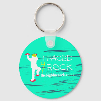 simple turquoise key ring