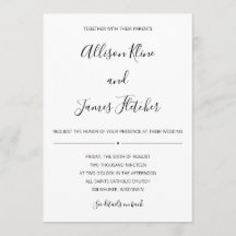 Simple Two-Sided Invitation with Online RSVP