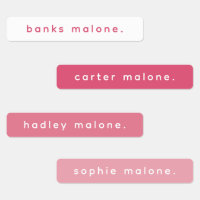 Simple Type Boho Kids Waterproof Name