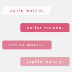 Simple Type Boho Kids Waterproof Name