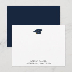 Simple Typographic Graduate Celebration Card