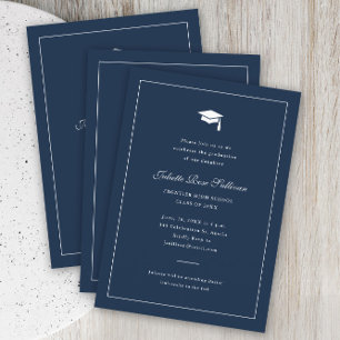 Simple Typography Graduation Enclosure Card