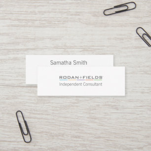 Simple, unique Rodan and Fields Business Cards